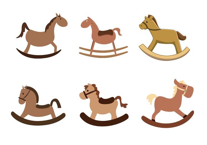 700x490 Vector Rocking Horses