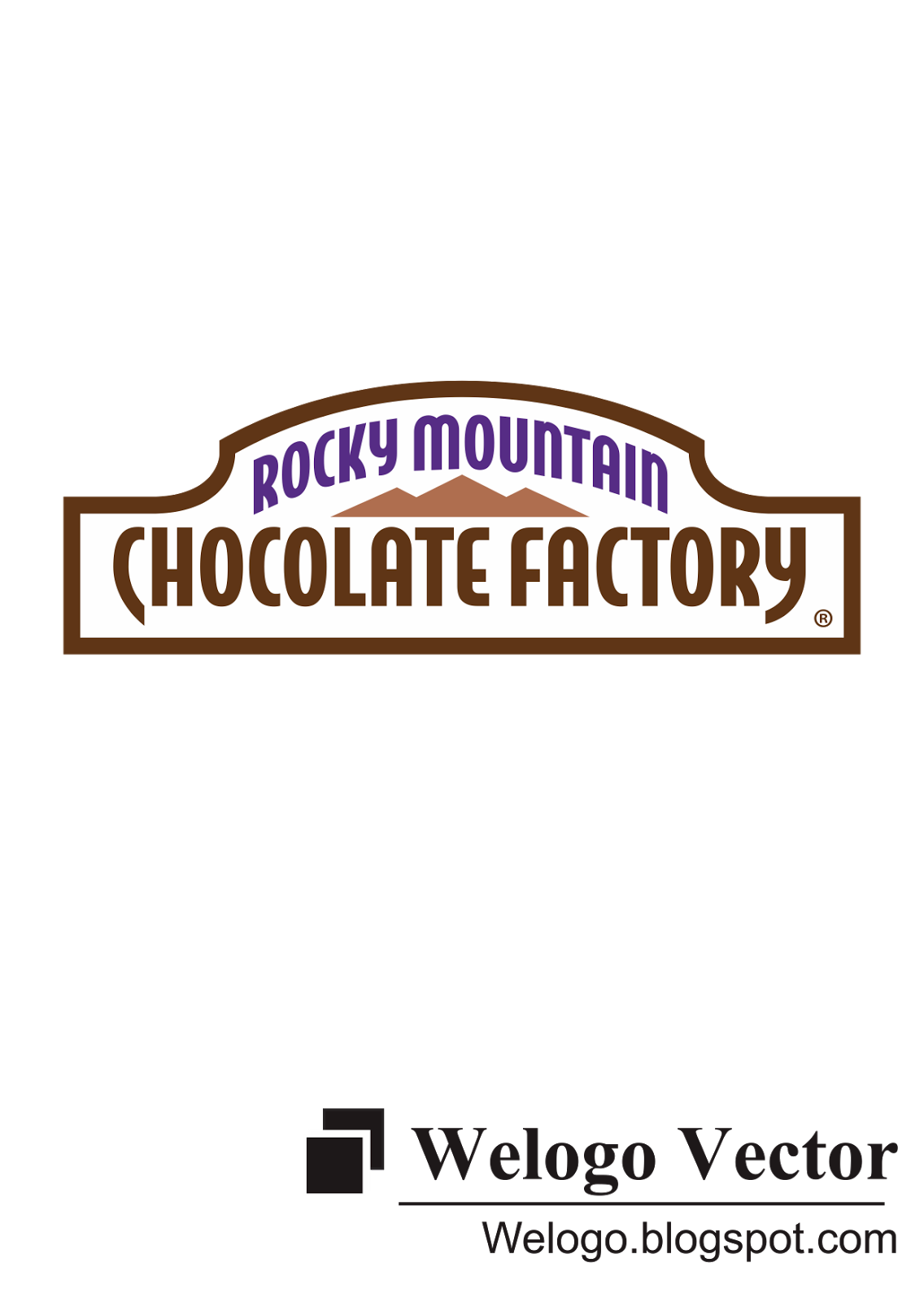 1136x1600 Rocky Mountain (Chocolate Factory) Logo Vector ~ Vectordepfree