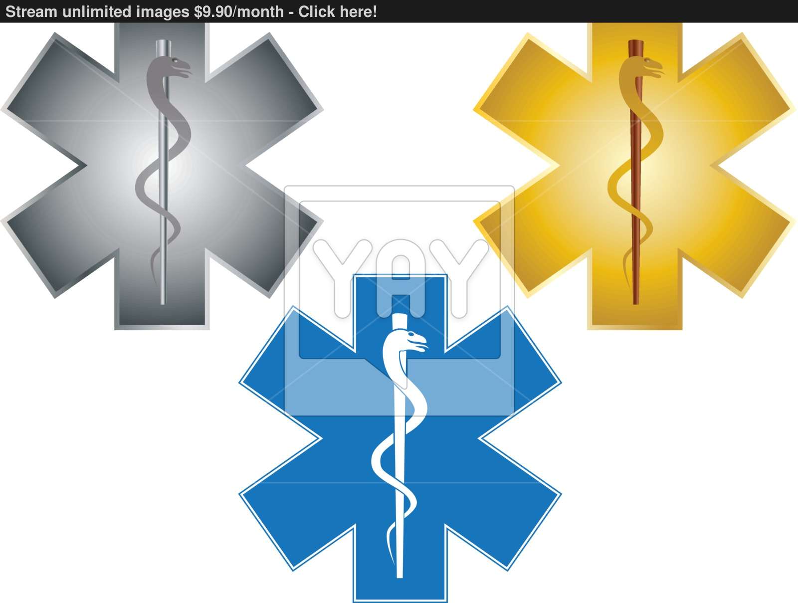 1600x1209 Star Of Life Rod Of Asclepius Illustration Vector