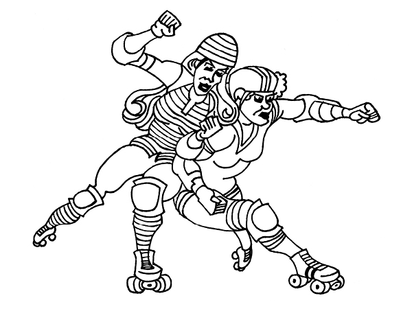 600x450 Roller Derby Babes Starlite Creative