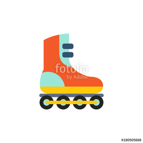 500x500 Roller Skate Vector Icon Stock Image And Royalty Free Vector