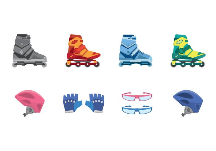 700x490 Free Roller Skate Vector