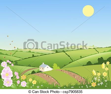 450x380 Sky Clipart Rolling Hills