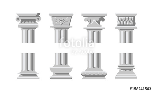 500x300 Roman Column Vectors Stock Image And Royalty Free Vector Files On