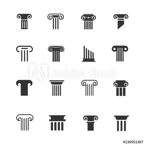 Roman Pillar Vector at GetDrawings | Free download