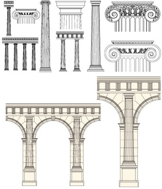 316x368 Pillar Vector Free Vector Download (38 Free Vector) For Commercial