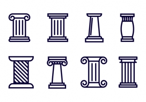 285x200 Roman Pillar Vector Free Vector Graphic Art Free Download (Found
