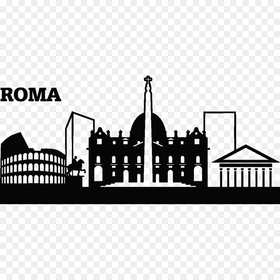 900x900 Rome Logo Vector Graphics Illustration Image