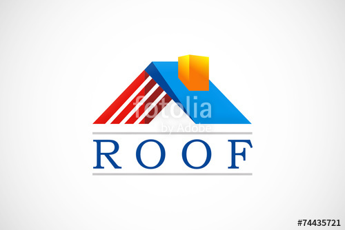 500x334 3d House Construction Roof Logo Vector Stock Image And Royalty