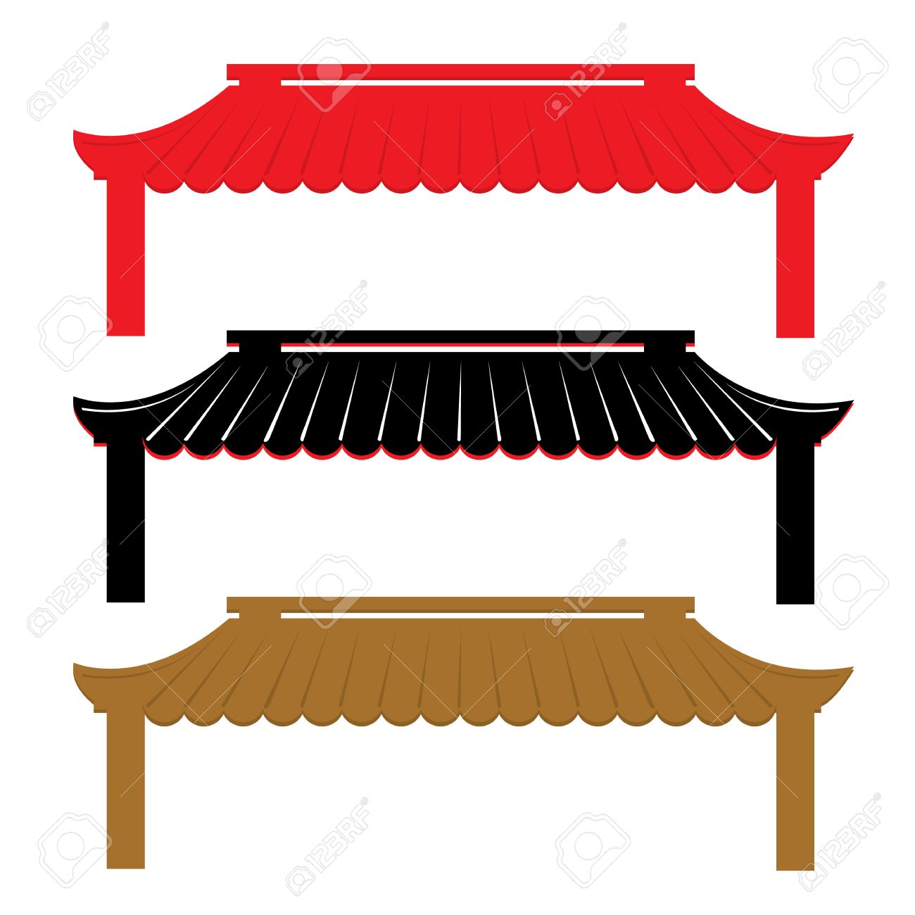 1300x1300 Rooftop Clipart Vector