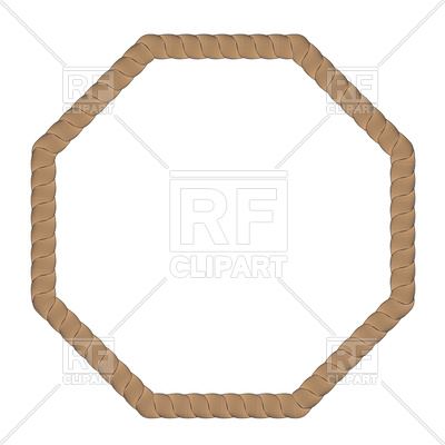 400x400 Rope Frame Vector Image Vector Artwork Of Borders And Frames