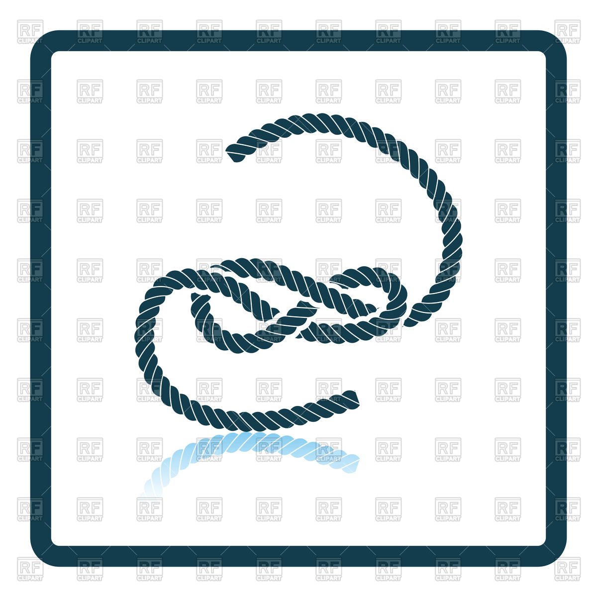 1200x1200 Icon Of Rope Knot Vector Image Vector Artwork Of Objects