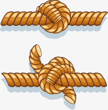 349x353 Knotted Rope Shape Vector, Rope, Knots, Modeling Png And Vector