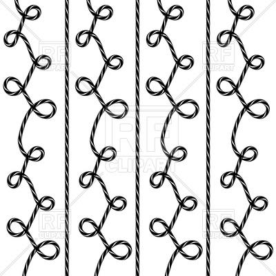 400x400 Metal Cables Background. Nautical Rope. Vector Image Vector