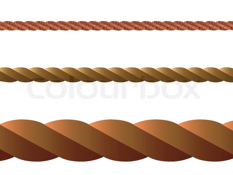 800x600 Rope Vector Against White Background, Abstract Art Illustration