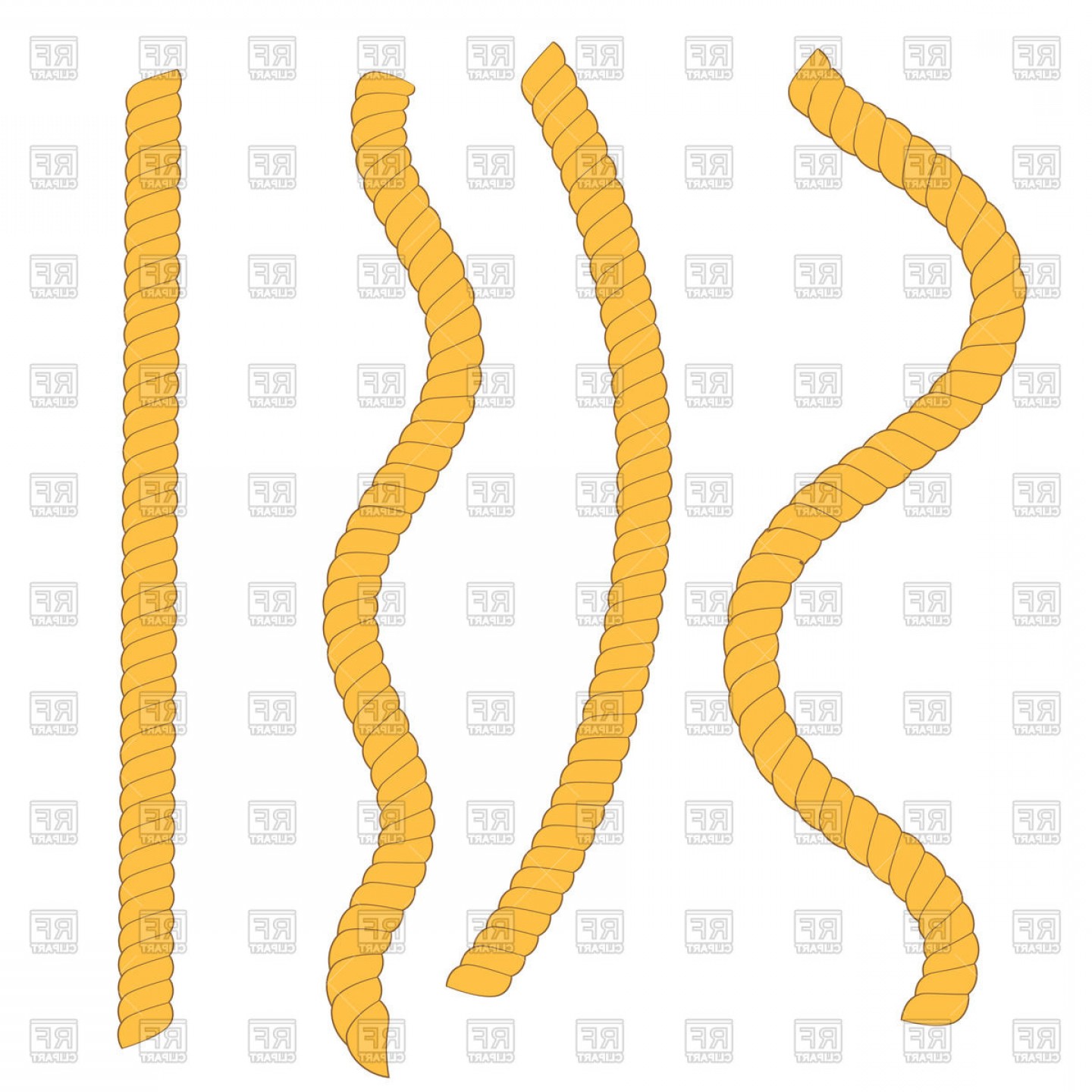 1440x1440 Set Of Ropes Vector Clipart Sohadacouri