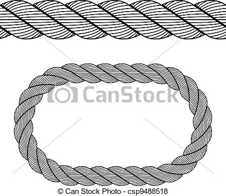 450x389 Vector Seamless Black Rope Symbol.