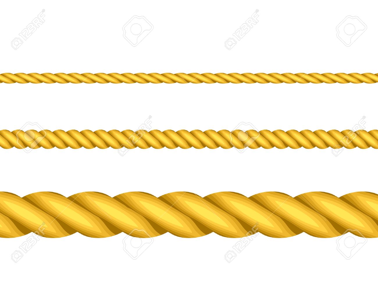 1300x1055 Golden Clipart Rope