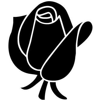 332x332 Vector De Rosa Capullo