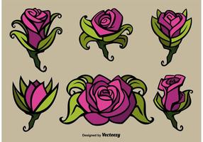 286x200 Rose Free Vector Art