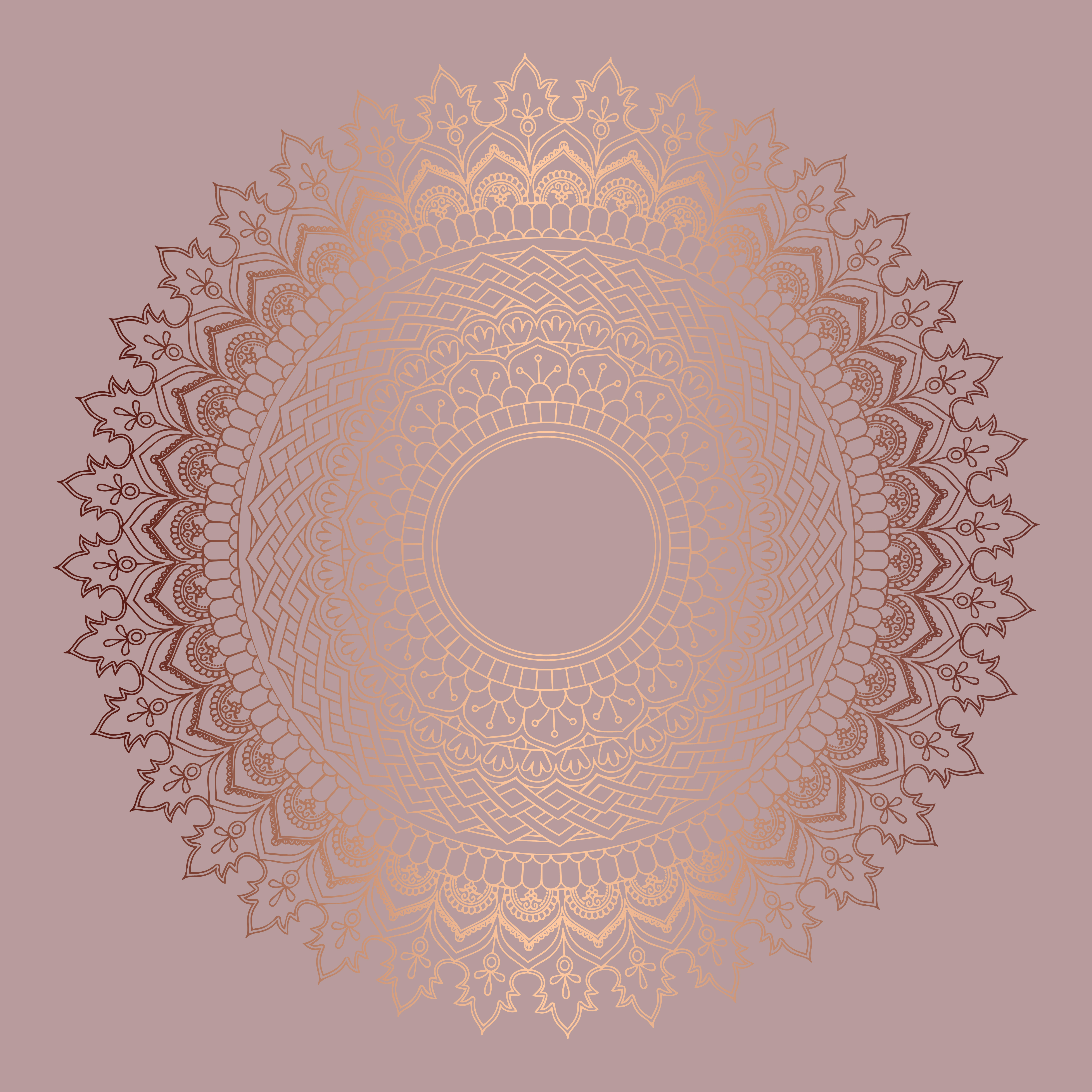 5000x5000 Rose Gold Free Vector Art