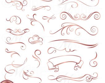 340x270 Rose Gold Vector Etsy