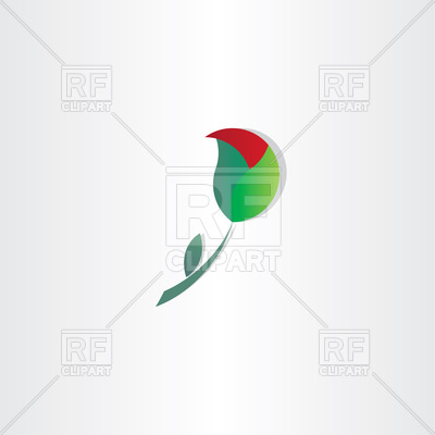 400x400 Unfolding Rose Icon Vector Image Vector Artwork Of Plants And