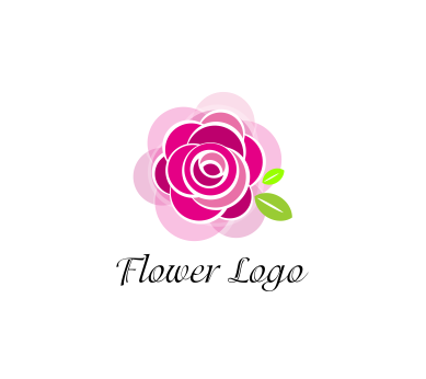 389x346 Rose Flower Art Vector Logo Download Vector Logos Free Download