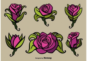 285x200 Rose Tattoo Vector Free Vector Graphic Art Free Download (Found