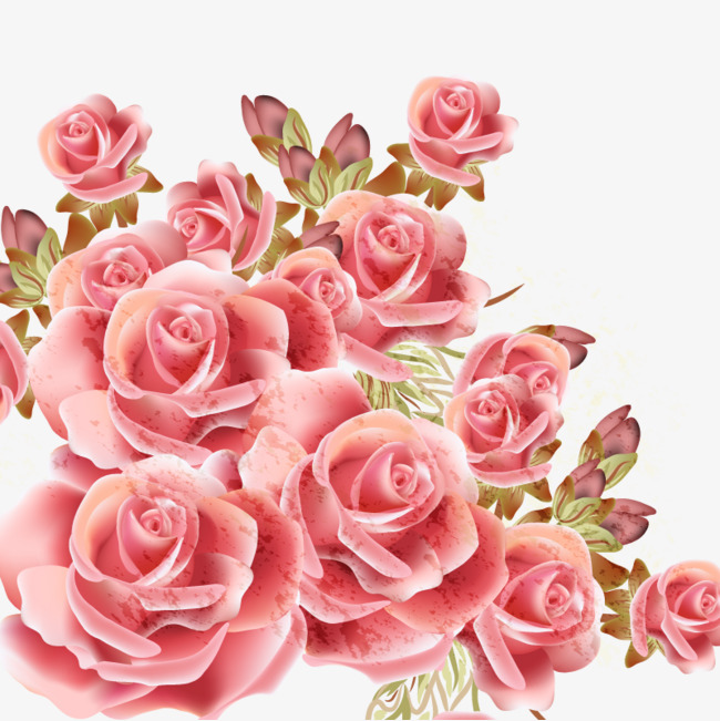 650x651 Vector Realistic Flowers, Red, Rose, Rose Vector Png And Vector