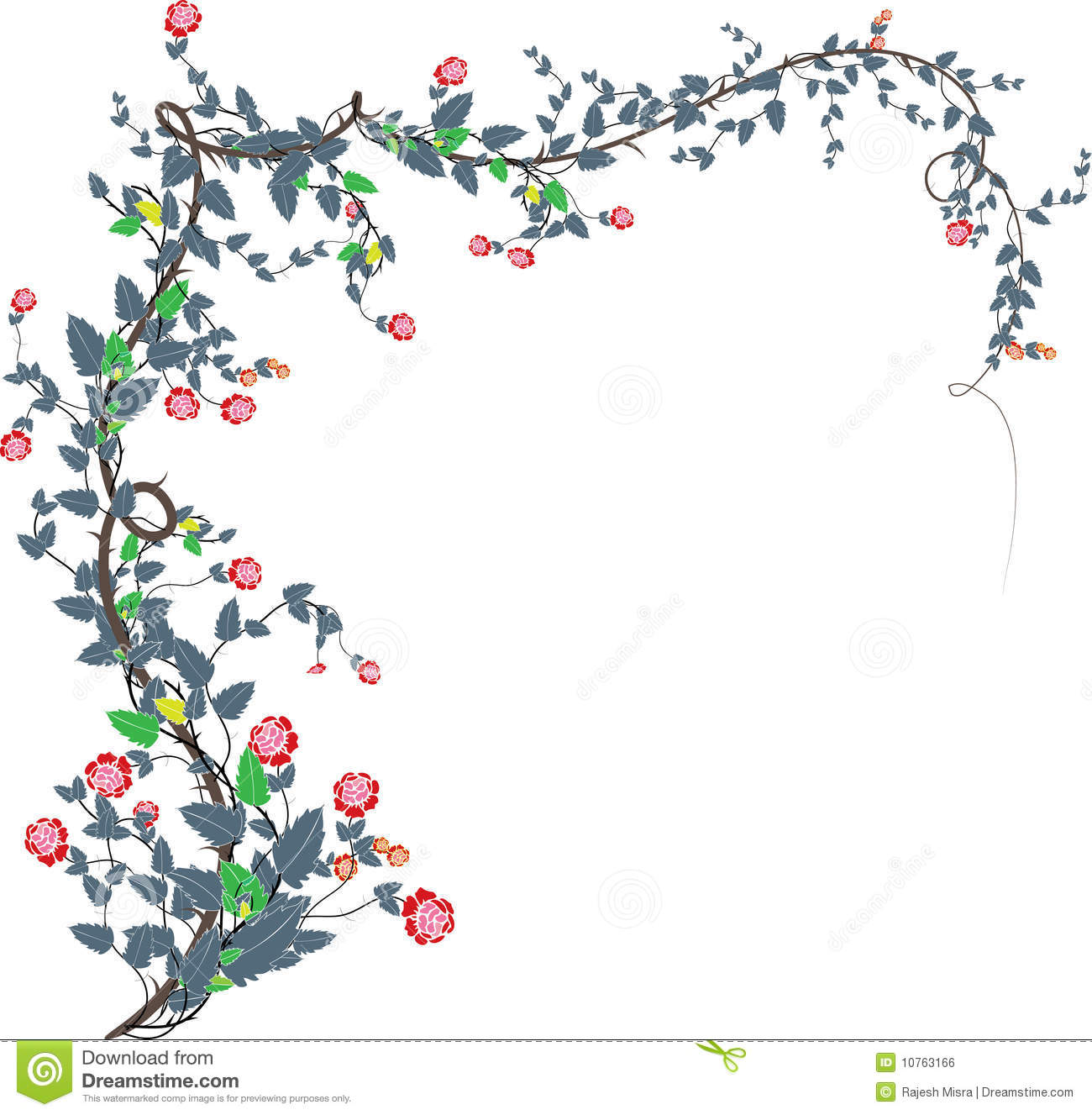 1300x1327 Collection Of Rose Vine Clipart Free High Quality, Free