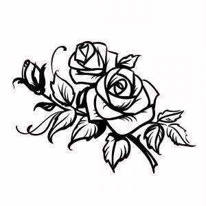 Rose Vine Vector at GetDrawings | Free download