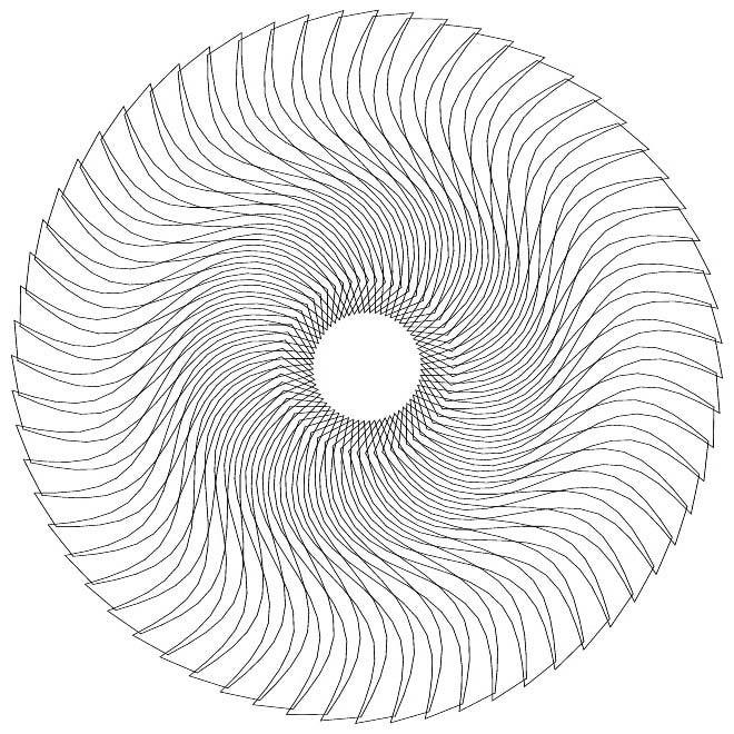 660x660 Circular Rosette Shape Graphics Free Vector 123freevectors