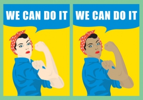 285x200 We Can Do It Free Vector Graphic Art Free Download (Found 843