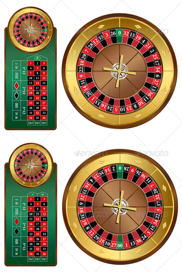 590x882 Roulette Wheels By Eyematrix Graphicriver