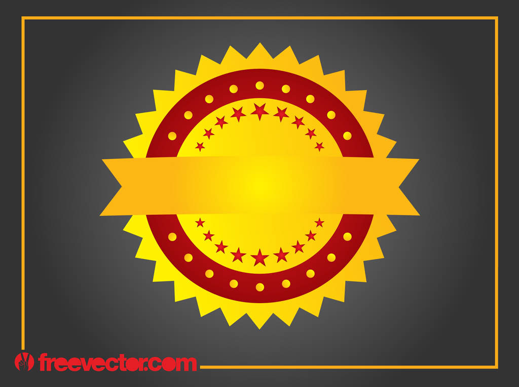 1024x765 Golden Badge Graphics Vector Art Amp Graphics