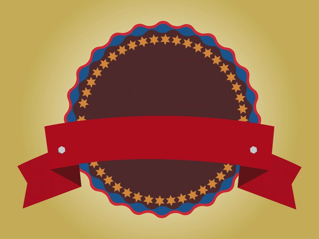 1024x768 Badge Vector Art Amp Graphics