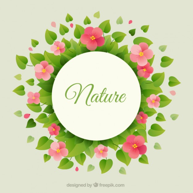626x626 Round Floral Frame Vector Free Download