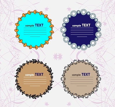395x368 Round Frame Vector Free Vector Download (9,477 Free Vector) For