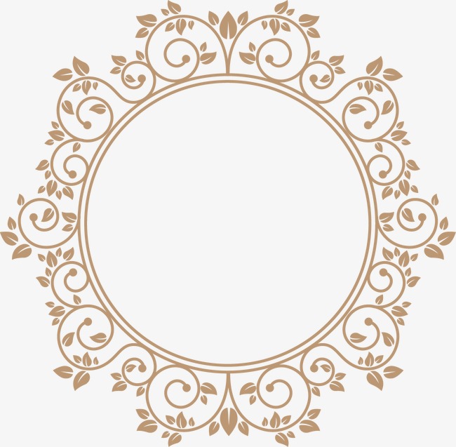 650x637 Continental Circular Border, Round, Frame, Vector Png And Vector