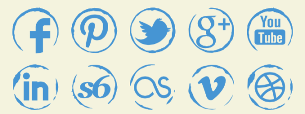 615x231 54 Beautiful [Free!] Social Media Icon Sets For Your Website