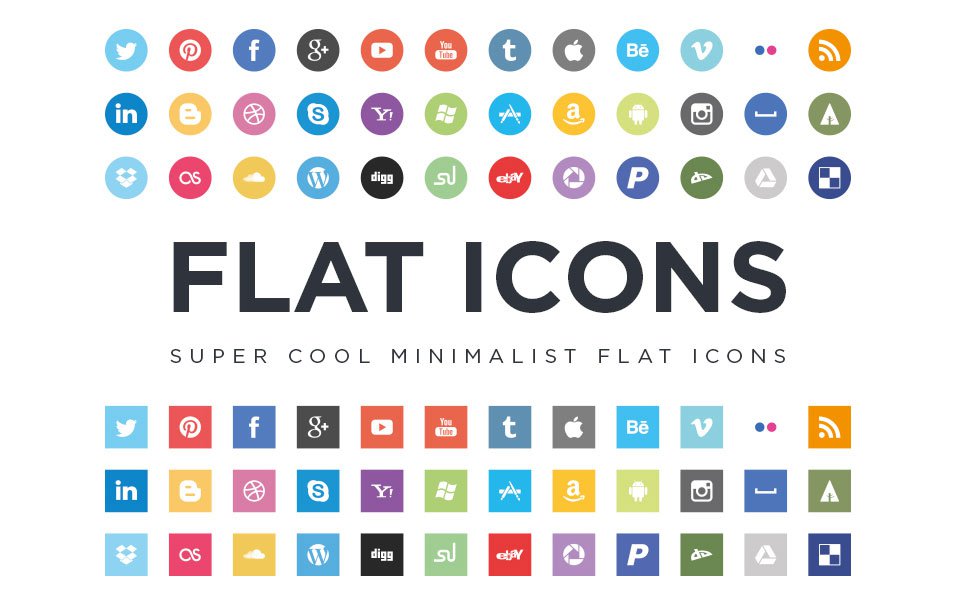 954x600 Best Free Social Media Icon Sets Free Icon Sets