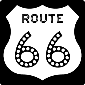 300x300 Route 66 Logo Vector (.eps) Free Download