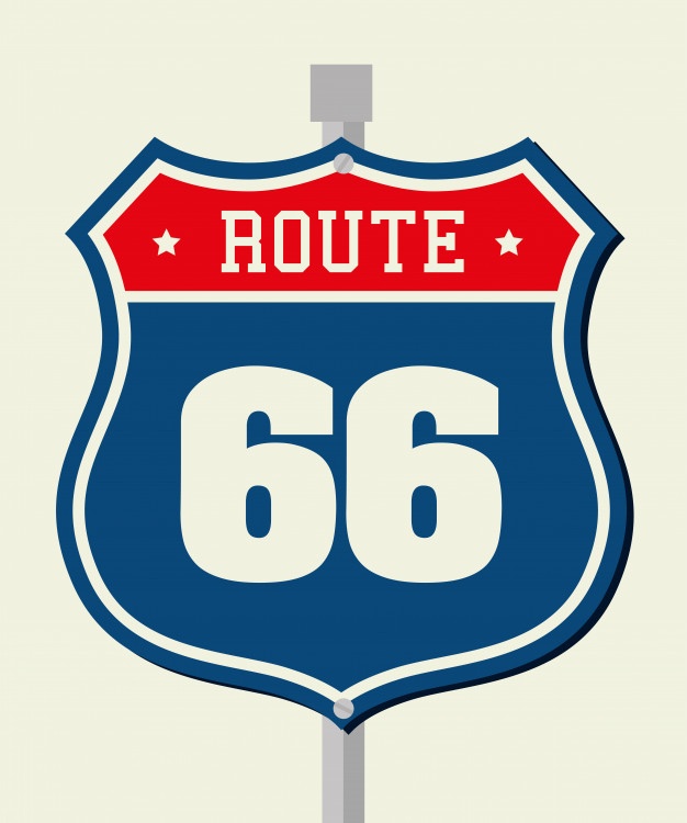 626x750 Route 66 Vectors, Photos And Psd Files Free Download