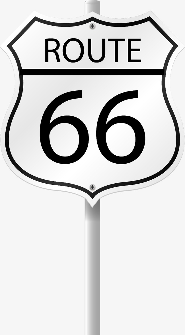 650x1175 Us Route 66 Cards, Highway Card, Placards, Brand Png And Vector