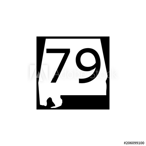 500x500 Usa Traffic Road Signs. State Route Sign. Vector Illustration