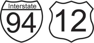 300x139 9 Route Sign Clipart
