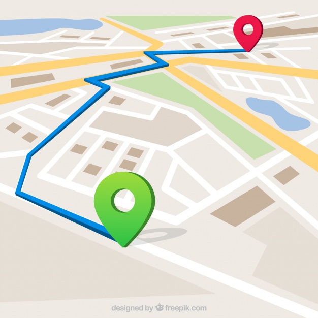 626x626 Route Map Vectors, Photos And Psd Files Free Download