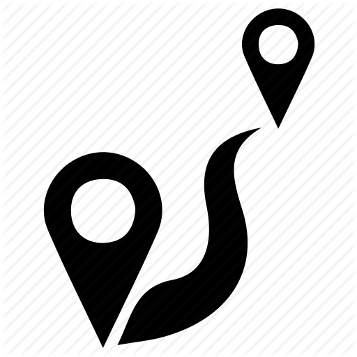 512x512 Destination, Location, Map, Marker, Pin, Road, Route Icon