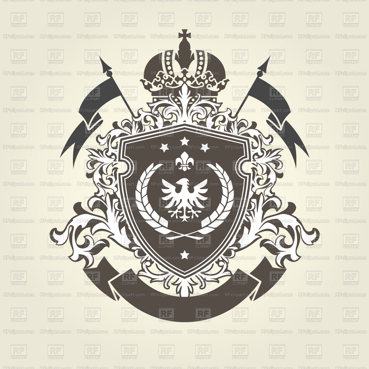 Royal Crest Vector at GetDrawings | Free download